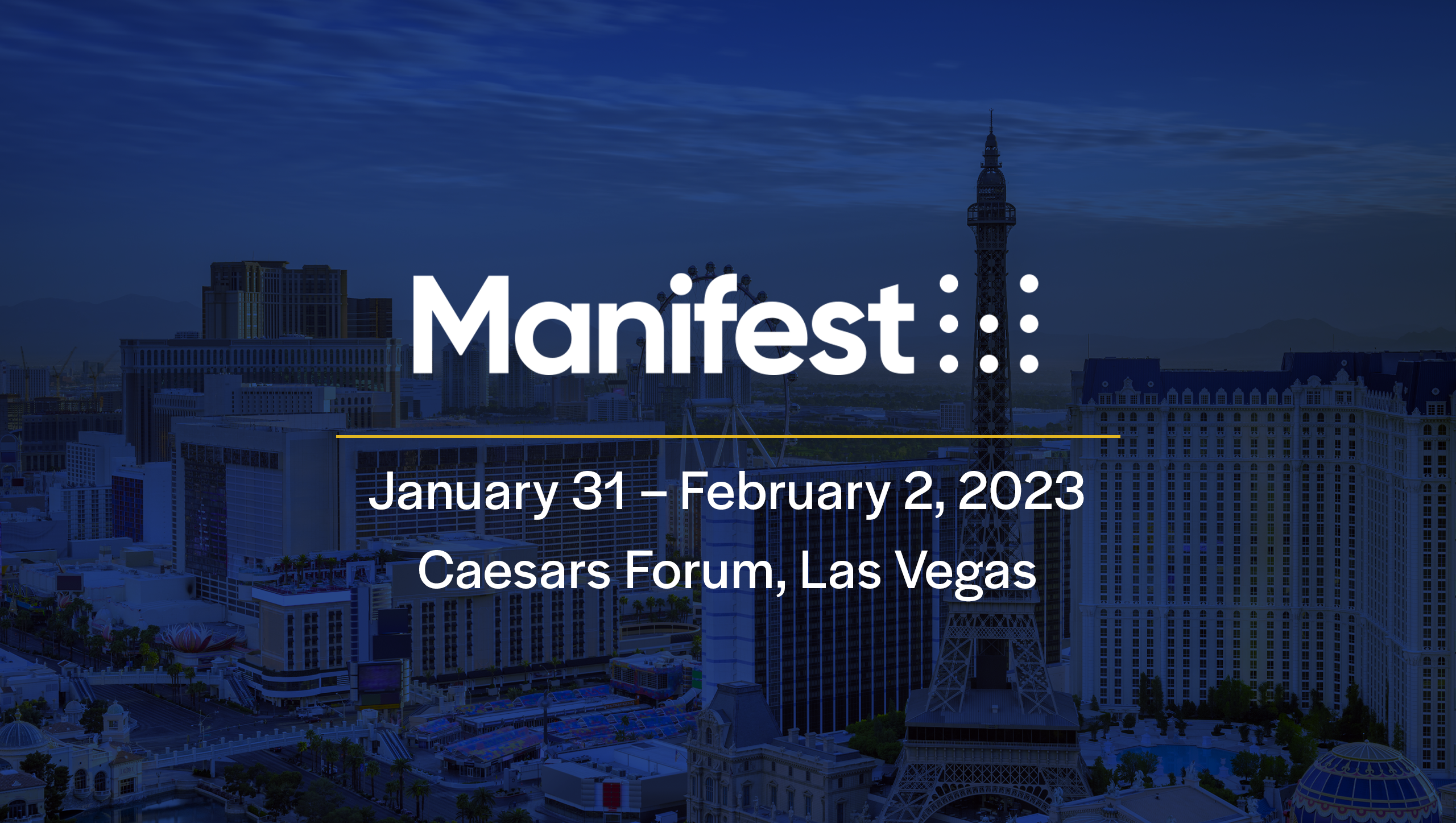 Iris participates in Manifest 2023: The Future of Logistics