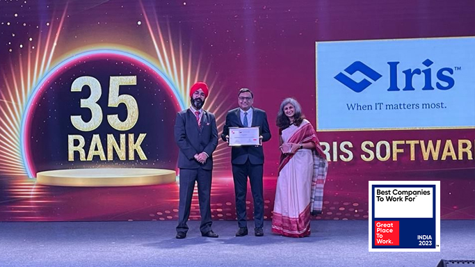 Ranked 35 in India’s Best Companies to Work For 2023