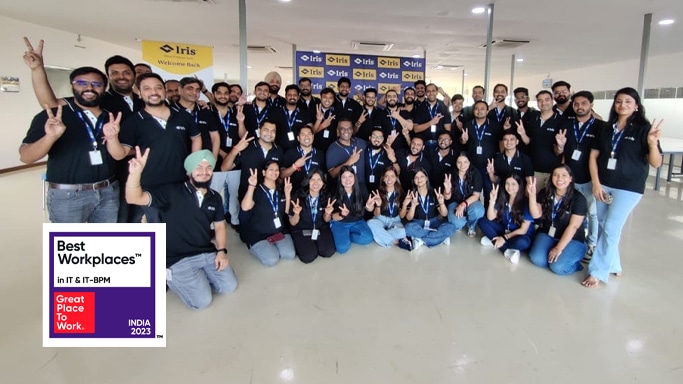 Iris among India’s Best Workplaces in IT & IT-BPM 2023